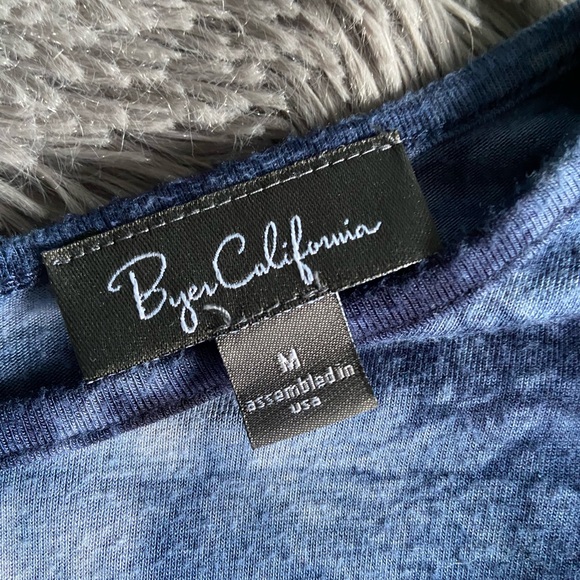 Tie Dye Blue Romper - Picture 2 of 4